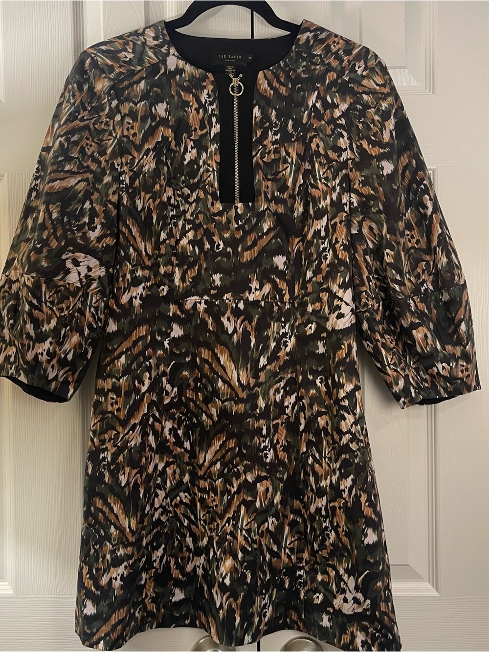 Ted Baker Holiiy Urban Printed Mini Dress